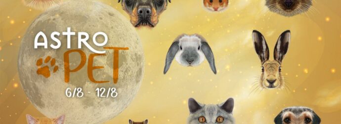 AstroPet από 06/08 έως 12/08: Εβδομαδιαίες προβλέψεις για το κατοικίδιό σου