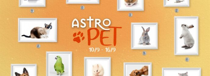AstroPet από 10/09 έως 16/09: Εβδομαδιαίες προβλέψεις για το κατοικίδιό σου