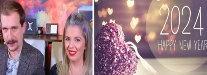 Καψούρες, ερωτiκά κουμπώματα αλλά και… χωρισμοί για το 2024: Ερωτικές προβλέψεις για όλα τα ζώδια από τους Χρήστο Άρχο και Αθηνά Βαγενά (Video)