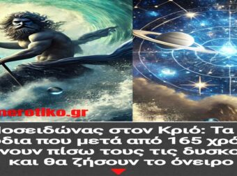 Ποσειδώνας στον Κριό: Τα  3 ζώδια που μετά από 165 χρόνια αφήνουν πίσω τους τις δυσκολίες και θα ζήσουν το όνειρο