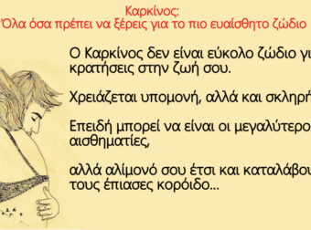 Ζώδιο Καρκίνος: Όσα πρέπει να ξέρεις για το πιο ευαίσθητο ζώδιο – Χρειάζεται υπομονή