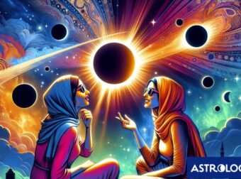 Fiction Astrology: Εκπληκτική ολική έκλειψη του Ηλίου στο Τέξας