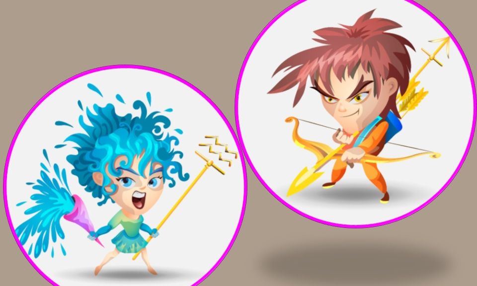 Τοξότης και Υδροχόος! Ζώδια που… χωρίστηκαν στη γέννα