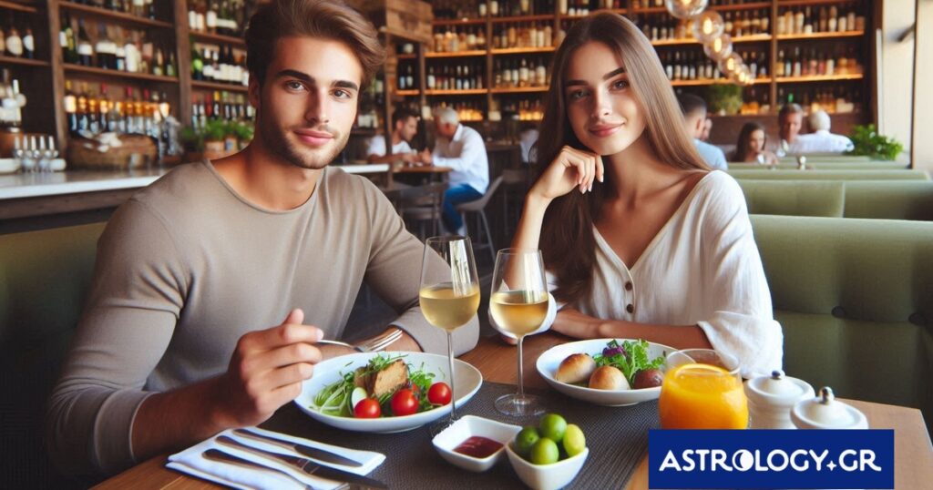 Αν το φαγητό είναι κερασμένο και μάλιστα σε καλό εστιατόριο, τότε… it’s a date γι’ αυτά τα ζώδια