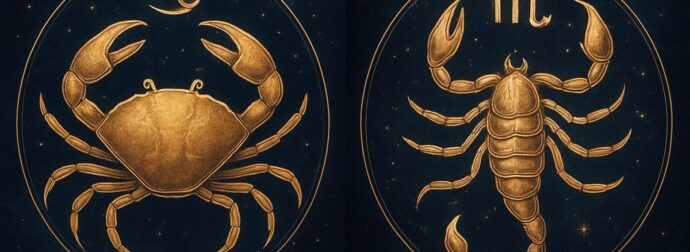 Καρκίνος και Σκορπιός: Τελικά πόσο πολύ μοιάζουν;